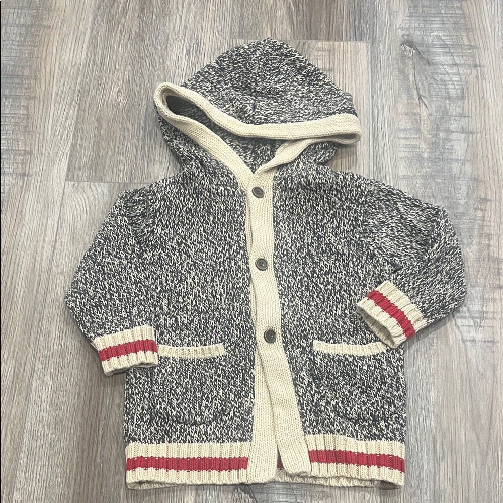 Roots Button Up Sweater